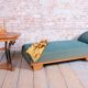 Art Deco Sofa in Beech, 1920s