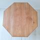Table basse / bout de canapé / Table d'appoint tripode plateau octogone