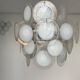 Vintage 1960s Murano Chandelier, Big Size, Dining Room Decorative Lamp, Vistosi