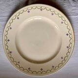 Longwy dish from 1924 - 30cm in diameter - Service Violetta - Very good summer