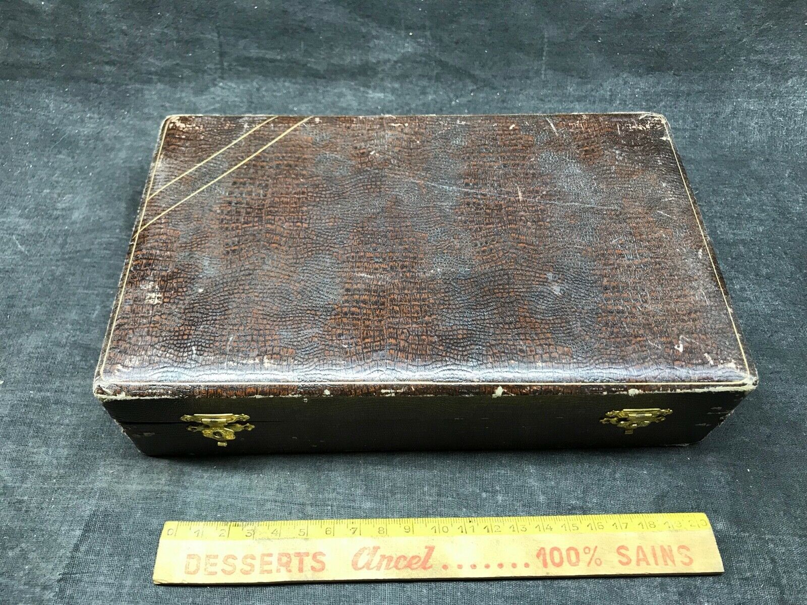 Lot de 12 couverts en métal argenté Deetjen 100