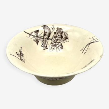 HB&Cie sepia salad bowl