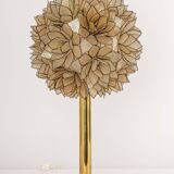 Capiz Shell Lotus Ball Table Light Germany, 1960s