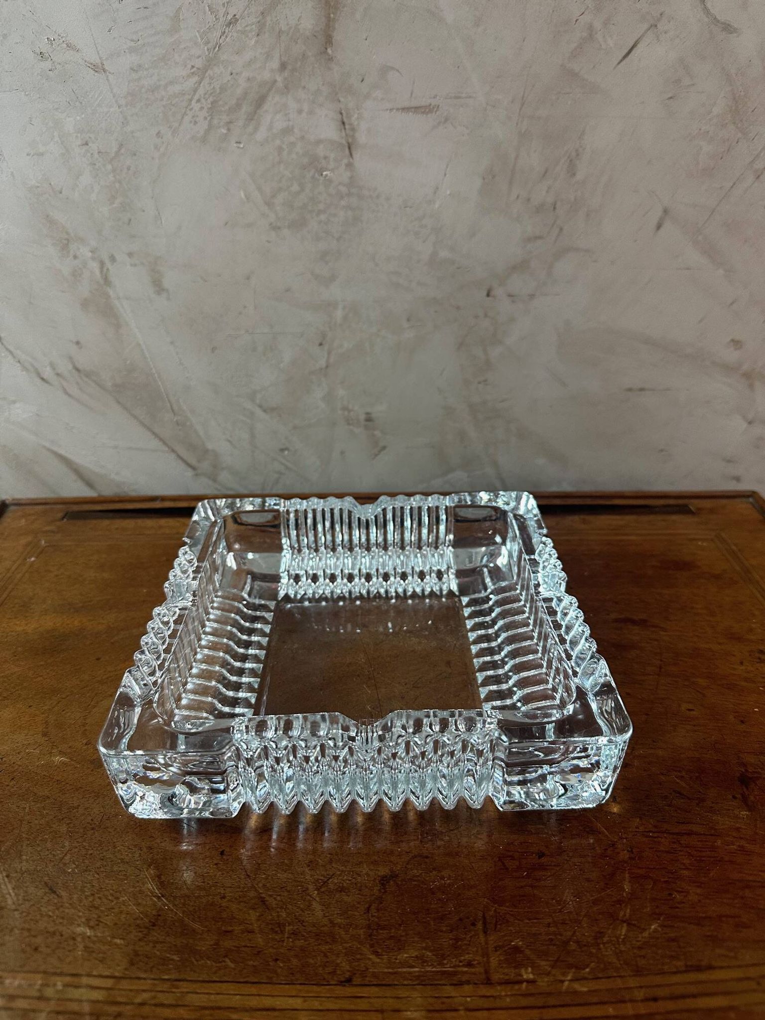 Glass ashtray