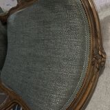 Louis XV style convertible armchair