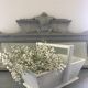 Winegrower's basket, garden or interior decoration