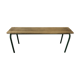 Banc d'école vintage