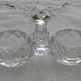 Small crystal salt shaker from Baccarat