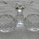Small crystal salt shaker from Baccarat