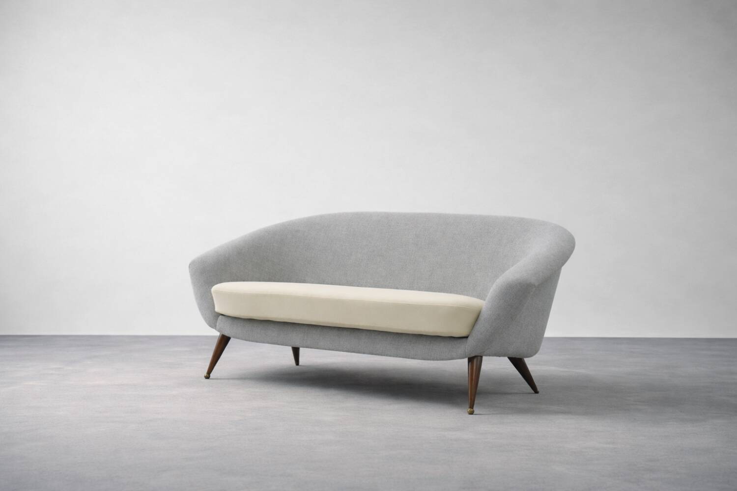 Canapé Tellus suédois vintage moderne du milieu du siècle, par Folke Jansson, années 1950