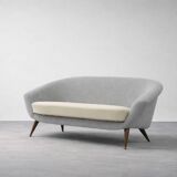 Canapé Tellus suédois vintage moderne du milieu du siècle, par Folke Jansson, années 1950