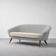 Vintage Mid-Century Modern Swedish Tellus Sofa by Folke Jansson, 1950s