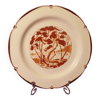 Lunéville Plate Provinces of France M Goupy Ref 3