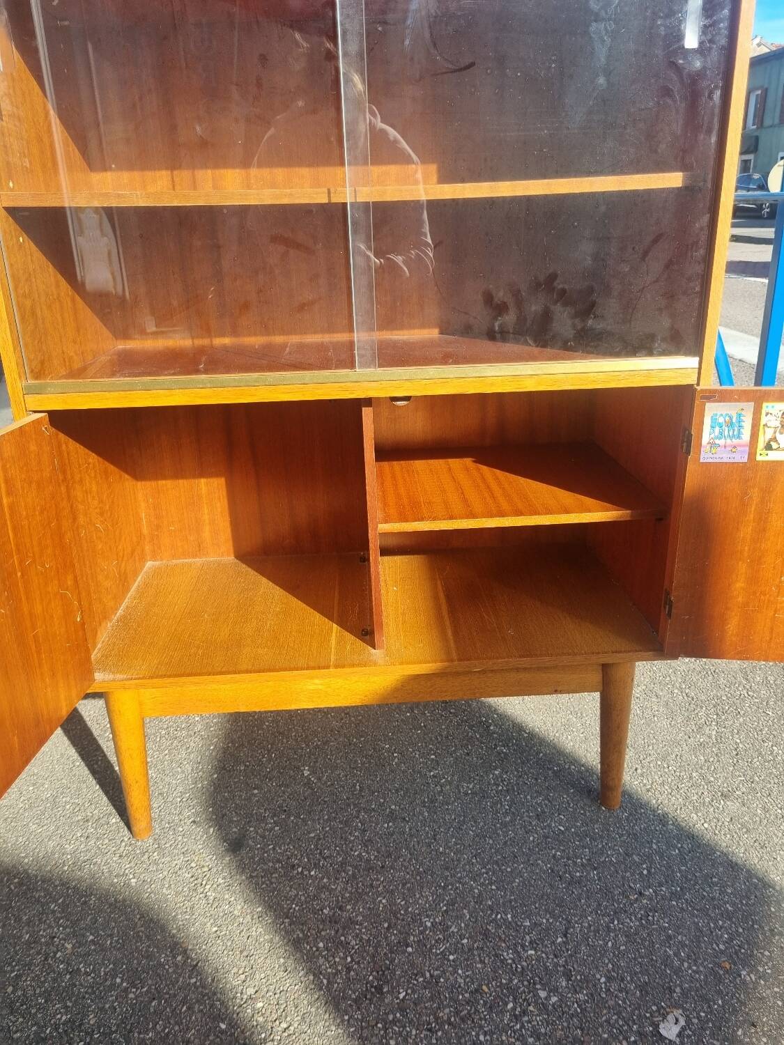 Vintage display cabinet