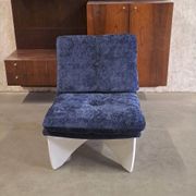 2 plywood loungers, metz & co style