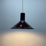 Danish purple glass pendant by Michael Bang for Holmegaard 1972