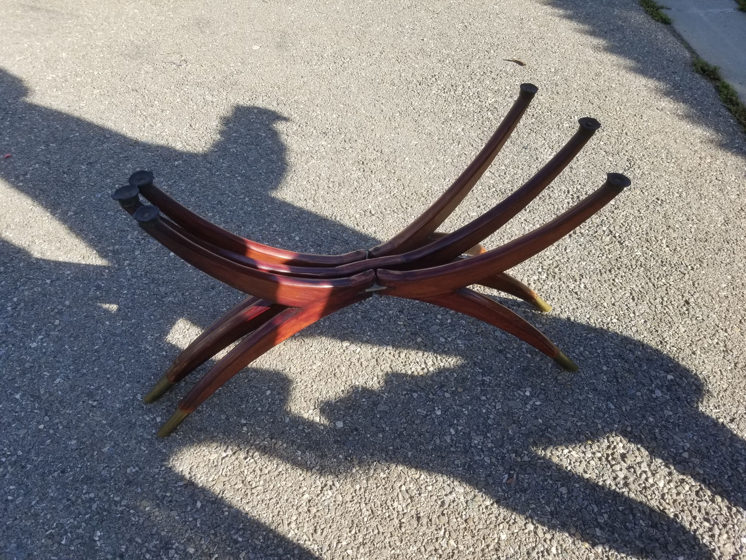 Vintage round coffee table