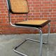 Set of 4 vintage chairs model Cesca B32 in black and chrome