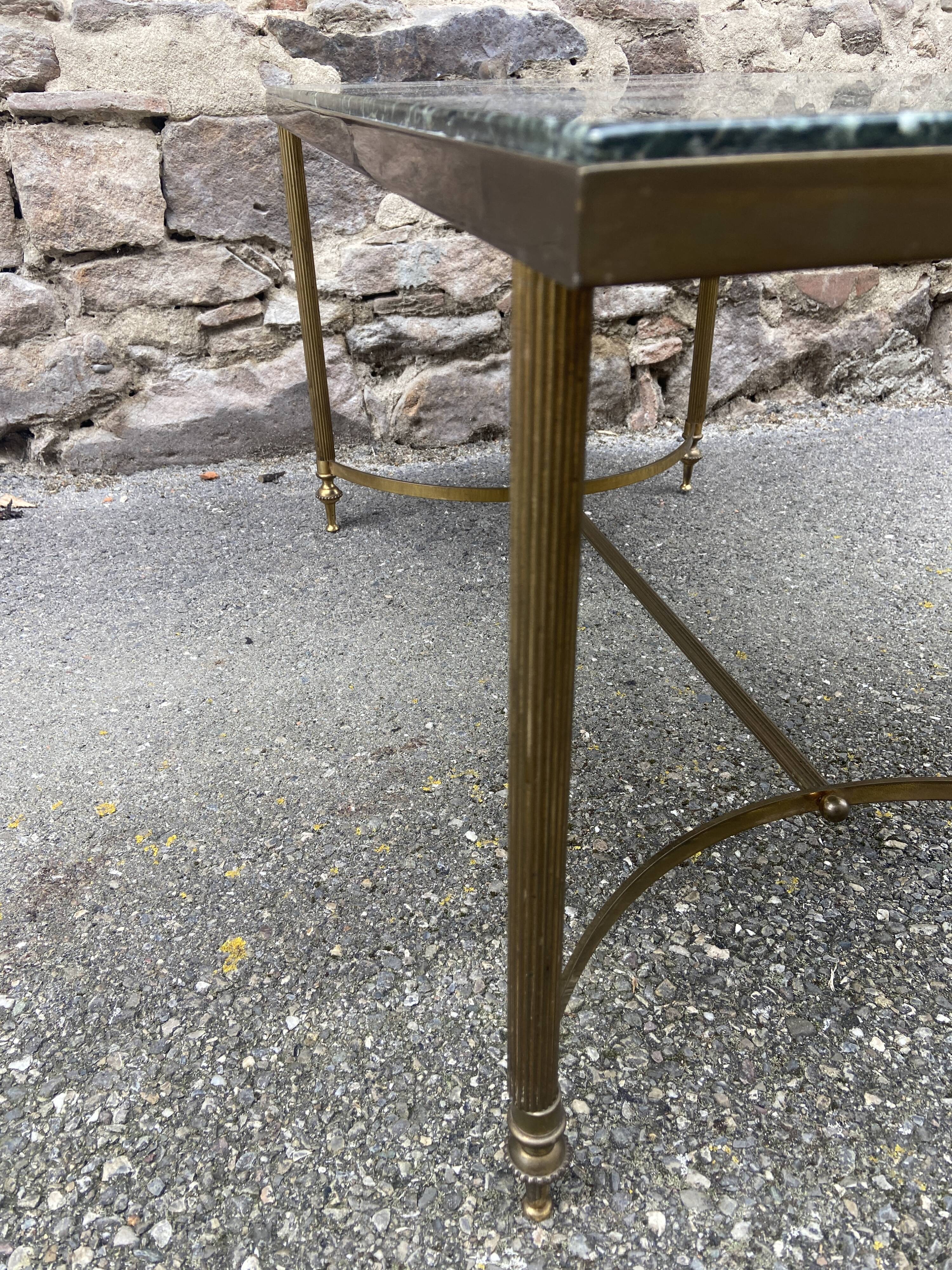 1960 Louis XVI style marble coffee table