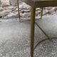 Table basse 1960 marbre style Louis XVI