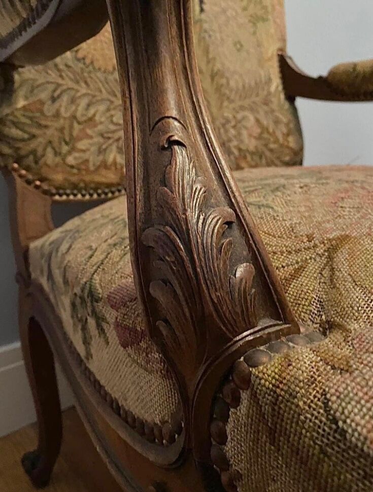 Armchair to the Queen, Regency era, eighteenth century