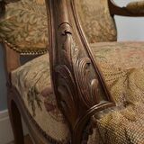 Fauteuil à la Reine, époque Régence, XVIIIème siècle