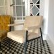Vintage skai heater chair