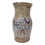 Ceramic vase signed Vallauris vintage