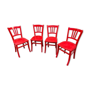 Set de 4 chaises françaises de