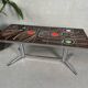 Table basse des années 50 – céramique et chrome
