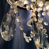 Crystal chandelier diamond cut 9 fires 1880