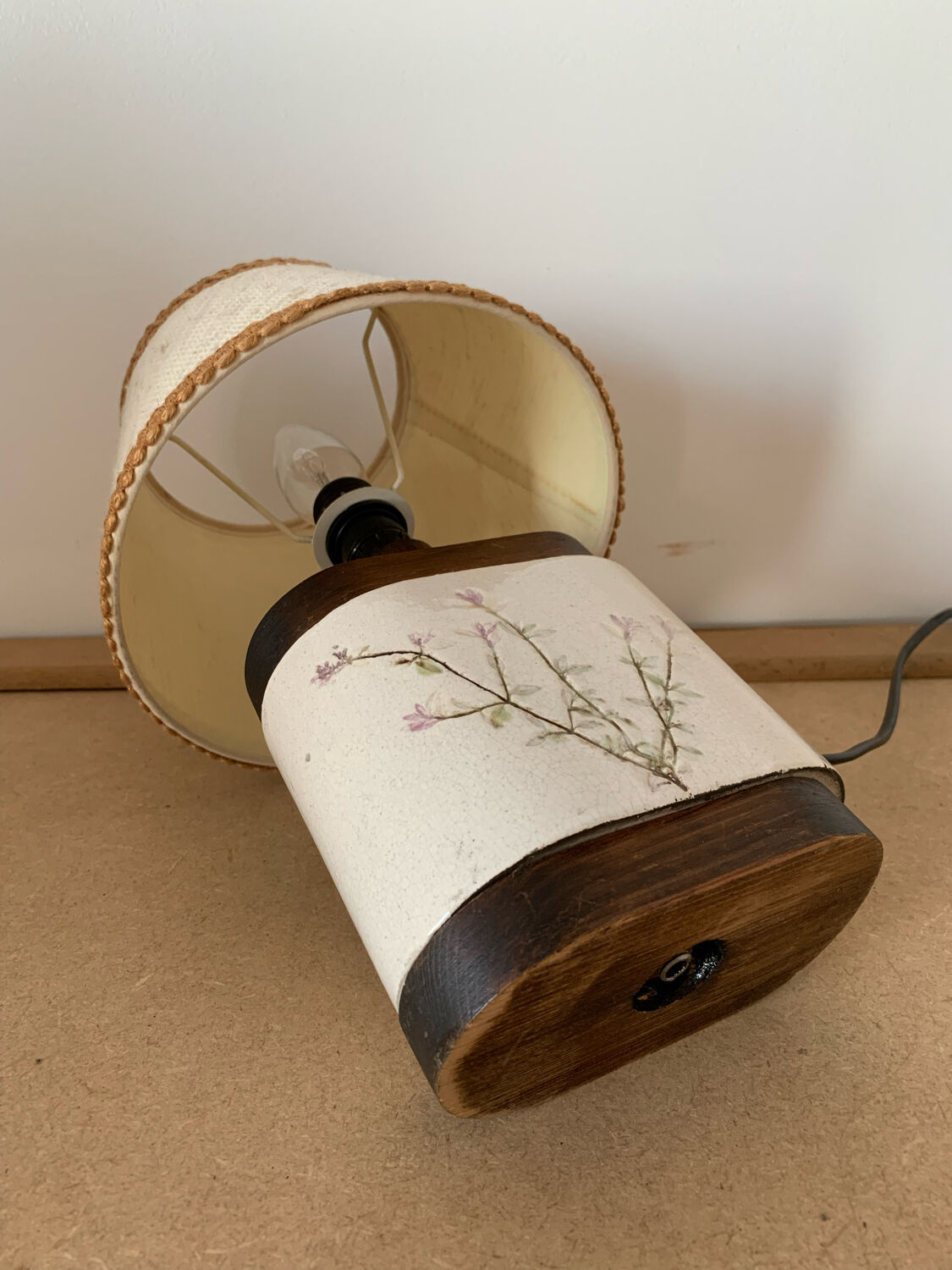 Old Raymonde Leduc lamp