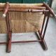THREE-SEATER STRAW BANQUETTE PROVENCAL RADASSIER