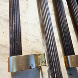 Set of Art Deco door handles