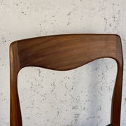 Dining chair – Teak and black Danish cord, 1960