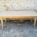 Beech farmhouse table