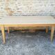 Beech farmhouse table