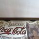 Vintage Coca Cola advertising mirror - Bar decoration - 22.5 x 32.5