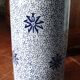Porcelain umbrella holder in blue China