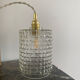 Baladeuse globe vintage en verre 
