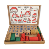 Game wooden construction JeuJura 60s