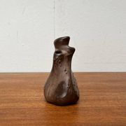 Organic studio pottery vase in mid-century style by Montanus & Remy, Germany, 1960s.