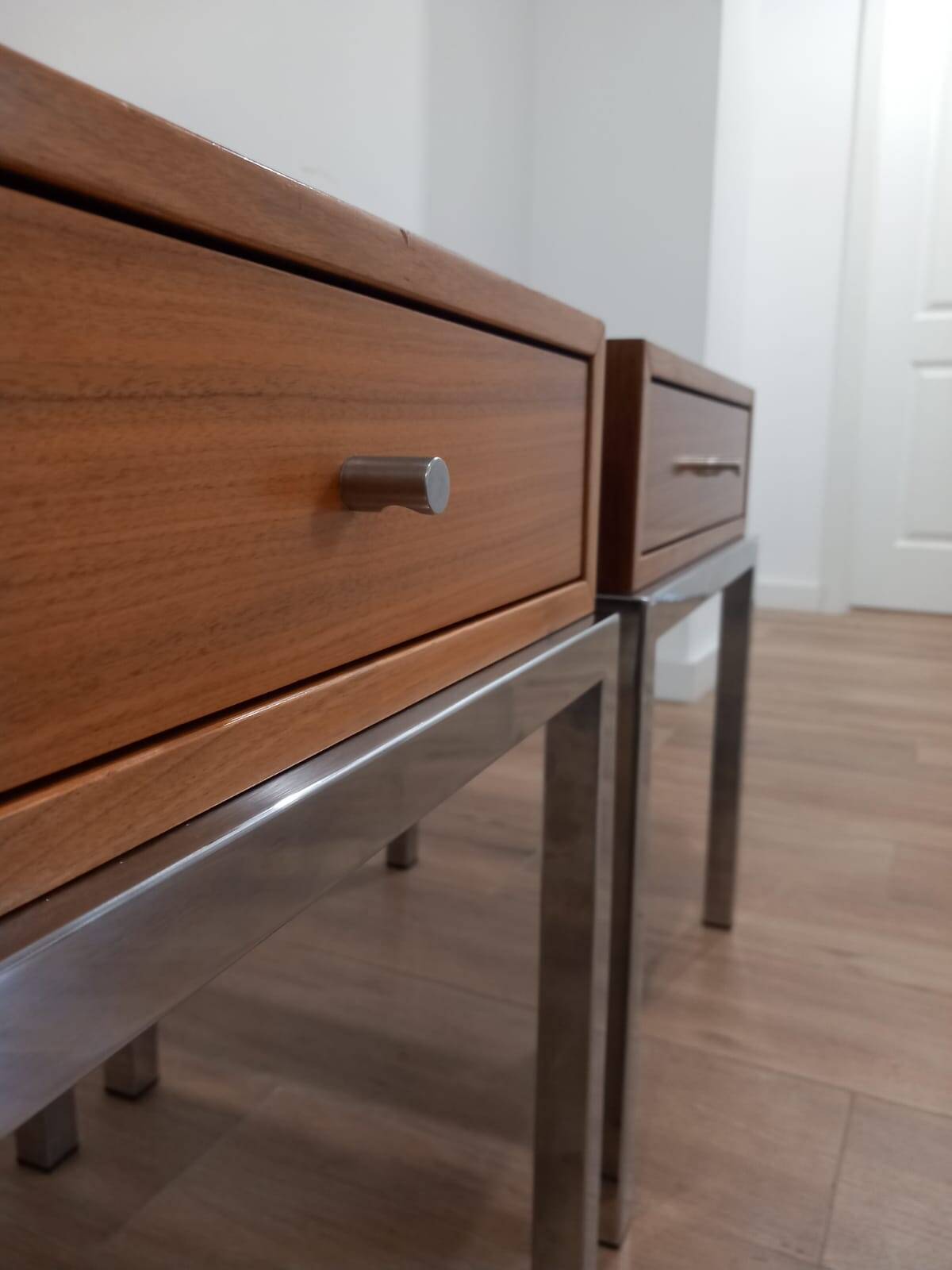 Bedside tables 2 pieces 70s Italy