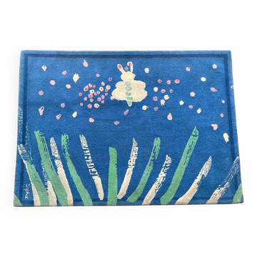 TISCA “Sophie” hand-tufted wool rug, France, 1990s