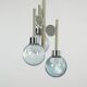Space Age chandelier, Murano glass, 1970s, made in Italy