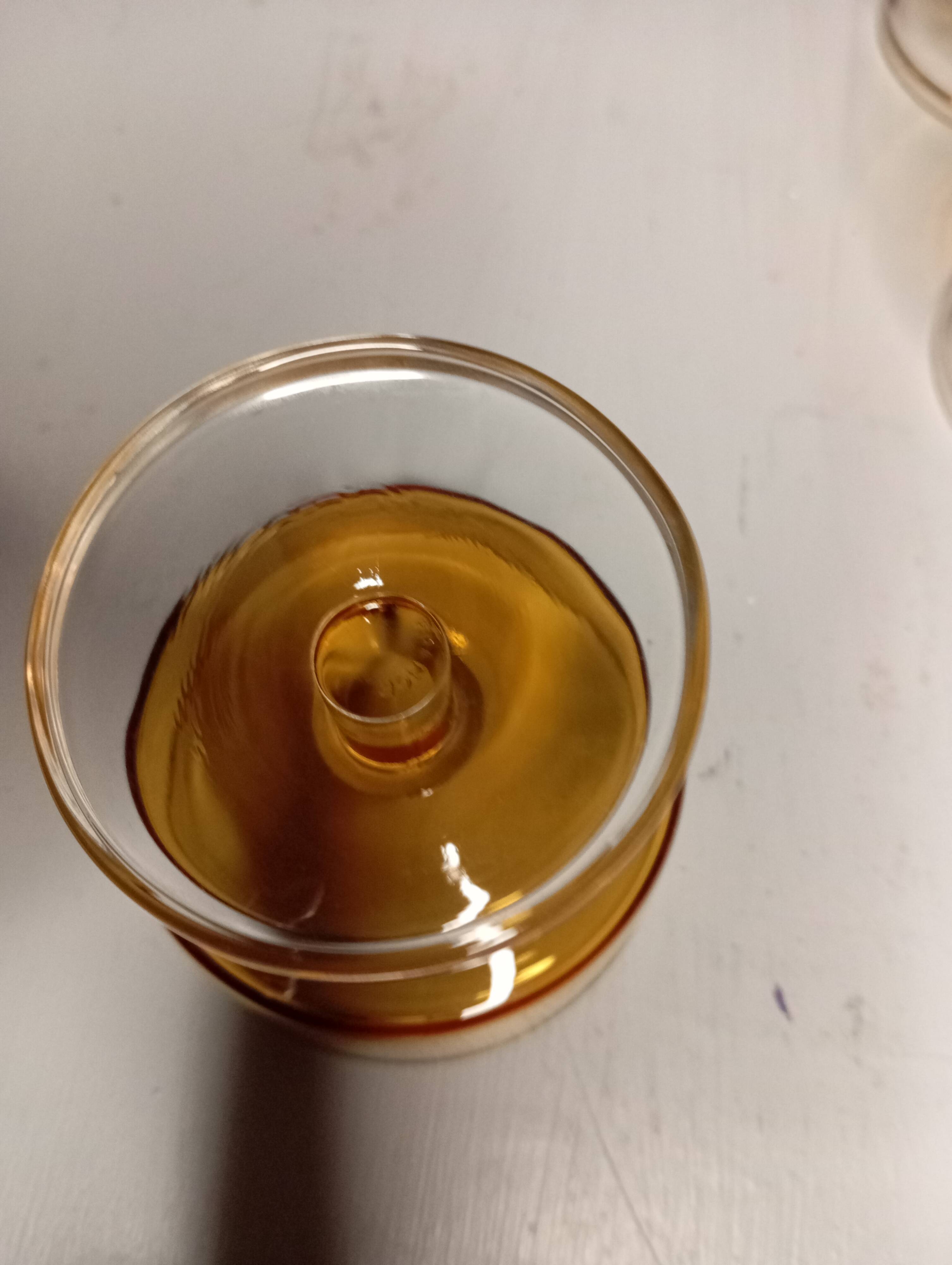Serie de 12 coupes en verre vintage