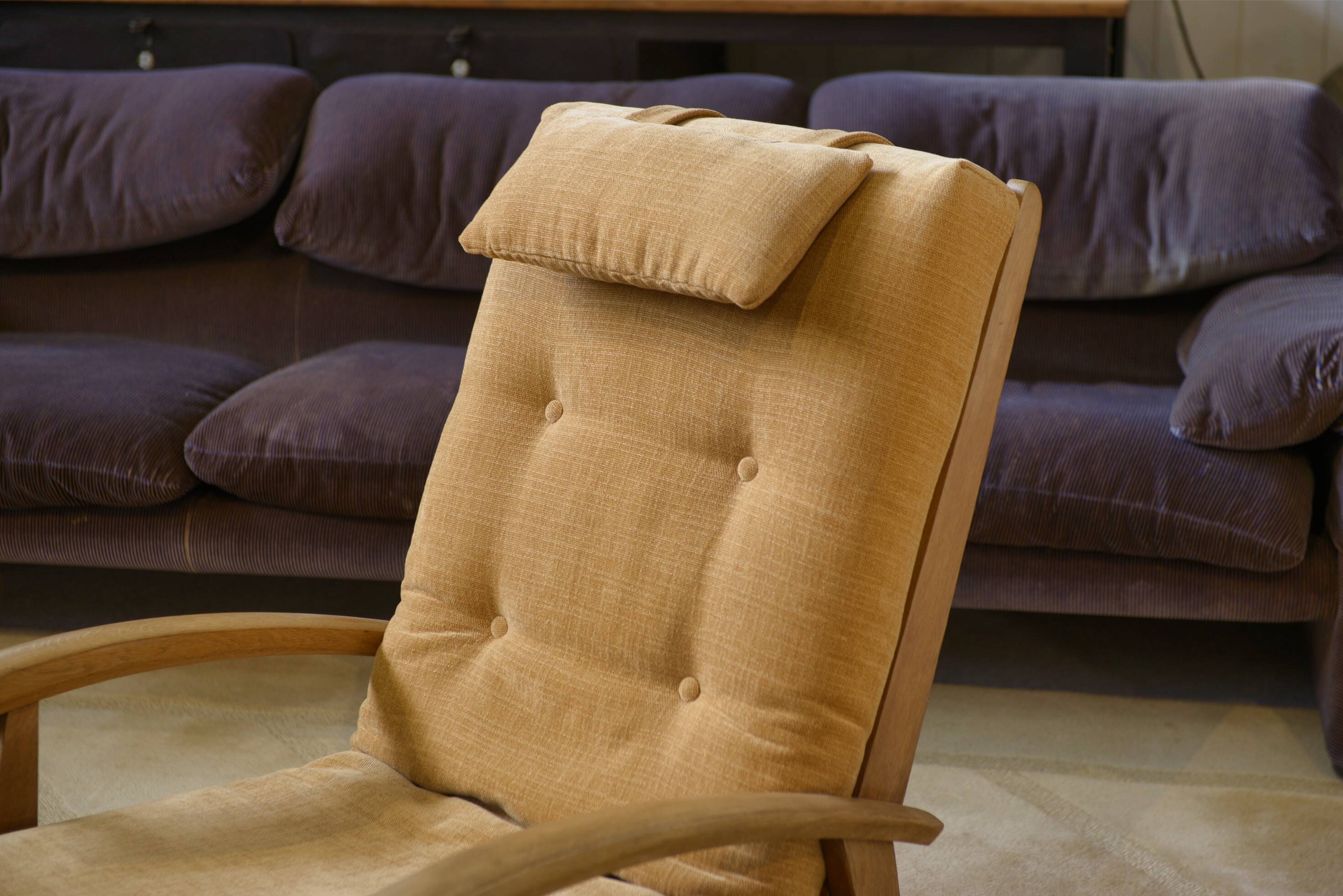 Armchair model FS 134 by Guy Besnard for Free Span 1950s
