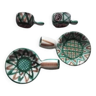 4 Robert Picault saucepans