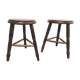 Pair of tripod stools
