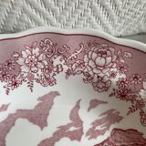 Set of three pink soup plates Fontebasso Made in Italy
